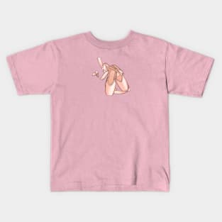 pink pointe shoes Kids T-Shirt